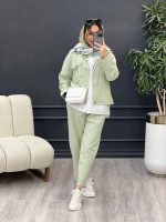 ست سه تکه دو جیب کد 4718 - تصویر 5