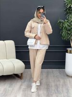 ست سه تکه دو جیب کد 4718 - تصویر 2