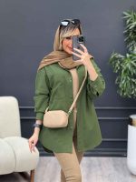 مانتو تک جیب ساحل کد 4725 - تصویر 16