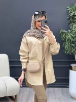 مانتو تک جیب ساحل کد 4725 - تصویر 8