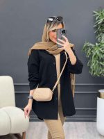 مانتو تک جیب ساحل کد 4725 - تصویر 13