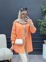 مانتو تک جیب ساحل کد 4725 - تصویر 17
