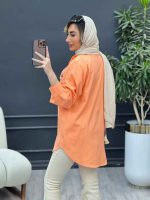 مانتو تک جیب ساحل کد 4725 - تصویر 12