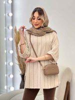 مانتو کوک دوزی یقه دیپلمات کد 4696 - تصویر 16