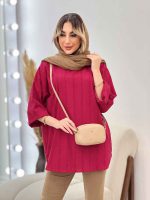 مانتو کوک دوزی یقه دیپلمات کد 4696 - تصویر 7