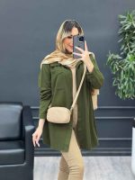 مانتو کتان شاپرک کد 4691 - تصویر 10