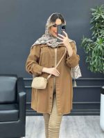 مانتو کتان شاپرک کد 4691 - تصویر 20