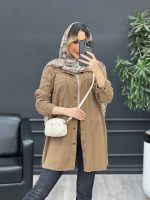 مانتو کتان شاپرک کد 4691 - تصویر 22