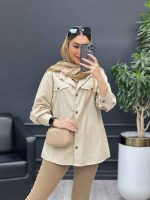 مانتو لینن نارون کد 4690 - تصویر 4