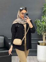 مانتو لینن نارون کد 4690 - تصویر 8