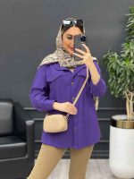 مانتو لینن نارون کد 4690 - تصویر 7
