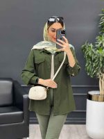 مانتو لینن نارون کد 4690 - تصویر 3