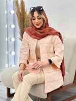 مانتو دانتل مغزی دوزی کد 4739 - تصویر 6