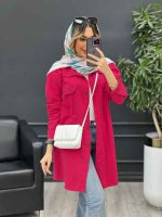 مانتو کتان شاپرک کد 4691 - تصویر 13