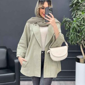 مانتو لینن پشت دو پاگن کد 4737