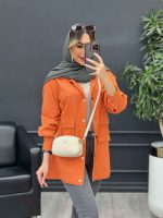 مانتو سه جیب پایین پاگن آیدا کد 4712 - تصویر 14