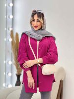 مانتو تک جیب آوین کد 4740 - تصویر 3