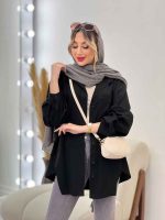 مانتو تک جیب آوین کد 4740 - تصویر 7