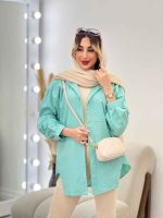 مانتو تک جیب آوین کد 4740 - تصویر 4