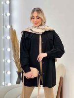 مانتو دو جیب پیله کد 4736 - تصویر 4