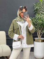 مانتو ترکیبی نورا کد 4742 - تصویر 14