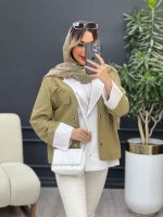 مانتو ترکیبی نورا کد 4742 - تصویر 13