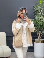 مانتو ترکیبی نورا کد 4742 - تصویر 5