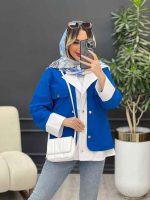مانتو ترکیبی نورا کد 4742 - تصویر 17