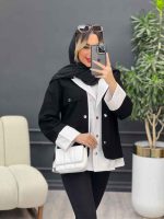مانتو ترکیبی نورا کد 4742 - تصویر 9