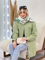 مانتو دو جیب پیله کد 4736 - تصویر 11