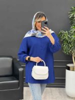 مانتو جلو بسته پیچک کد 4743 - تصویر 14