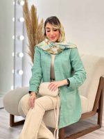 مانتو جین رنگی پایین گت آوا کد 4753 - تصویر 18