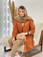 مانتو جین رنگی پایین گت آوا کد 4753 - تصویر 14