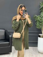 مانتو کتان رنگی غزل کد 4759 - تصویر 24