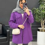 مانتو کتان رنگی غزل کد 4759