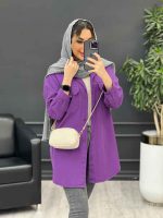 مانتو کتان رنگی غزل کد 4759 - تصویر 8