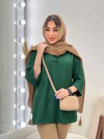 مانتو جلو بسته یقه دار کد 4692 - تصویر 23