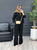 ست مانتو و شلوار افرا کد 4758 - تصویر 16