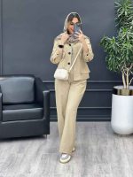 ست مانتو و شلوار افرا کد 4758 - تصویر 24