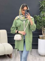 مانتو جیب دوبل ماهک کد 4746 - تصویر 18