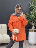 مانتو جیب دوبل ماهک کد 4746 - تصویر 11