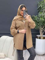 مانتو جیب دوبل ماهک کد 4746 - تصویر 8