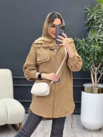 مانتو جیب دوبل ماهک کد 4746 - تصویر 6