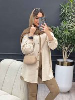 مانتو جیب دوبل ماهک کد 4746 - تصویر 14
