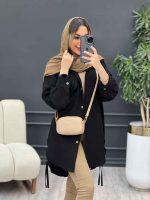 مانتو جیب دوبل ماهک کد 4746 - تصویر 15