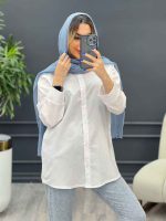 شومیز ساده صبا کد 4703 - تصویر 7