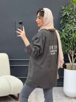 مانتو کتان جیب نما روشا کد 4761 - تصویر 27