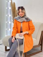 مانتو جین رنگی پایین گت آوا کد 4753 - تصویر 9