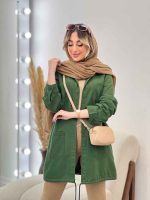 مانتو جین رنگی پایین گت آوا کد 4753 - تصویر 28