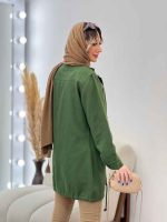 مانتو جین رنگی پایین گت آوا کد 4753 - تصویر 23